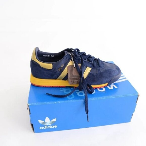 NWT Adidas 80's Inspired SL80 spzl US 5.5 / UK 5 new with box Sneakers Runners - Picture 5 of 12